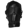 Ouch! Xtreme Cagoule avec Masque et Bâillon Blind Mask Gag Noire